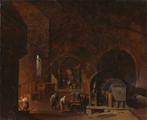 Interior de uma ferragem