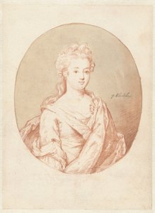 Busto de uma jovem mulher de Godfried Schalcken