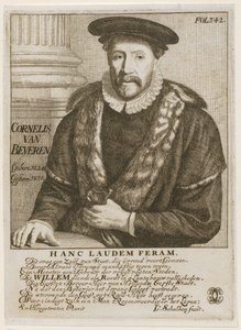 Retrato de Cornelis Beveren, presidente da câmara de Dordrecht de Godfried Schalcken
