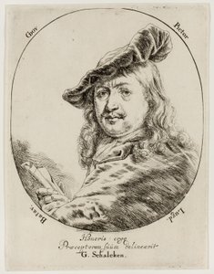 Retrato de Gerard Dou, o pintor