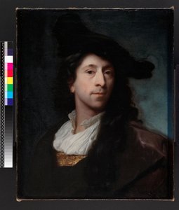Auto-retrato, antes de 1706 de Godfried Schalcken