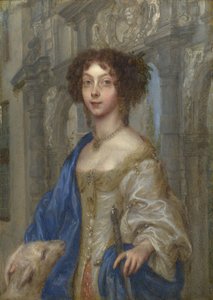 Retrato de uma mulher como Santa Inês, c. 1680.