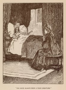 Ilustração para A História de Henry Esmond por Thackeray (litho)