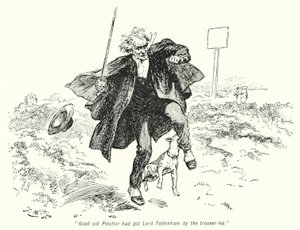 Ilustração para The Story of the Treasure Seekers de E Nesbit (litho) de Gordon Frederick Browne
