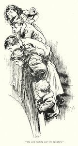 Ilustração para The Story of the Treasure Seekers de E Nesbit (litho)
