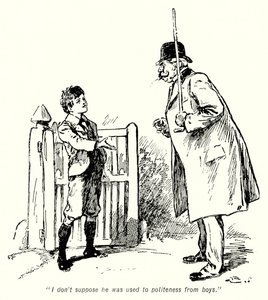 Ilustração para The Story of the Treasure Seekers de E Nesbit (litho) de Gordon Frederick Browne