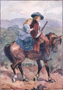 "Agora eu posso chorar o quanto eu quiser", de Lorna Doone pub.by W & R Chambers Ltd, 1921 de Gordon Frederick Browne