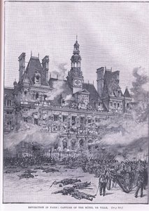 Revolução em Paris de Gordon Frederick Browne