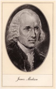 James Madison, quarto presidente dos Estados Unidos, início do século XX.