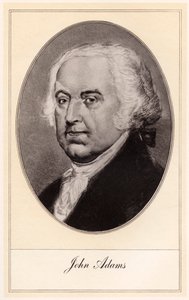 John Adams, segundo presidente dos Estados Unidos, início do século XX. de Gordon Ross