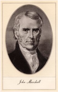 John Marshall, estadista e jurista americano, início do século XX.