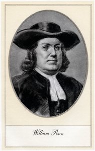 William Penn, fundador da Pensilvânia, início do século XX.
