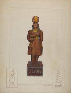 Loja de charutos indiana de Gordon Saltar and Edward L. Loper