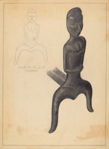 Andiron de Gordon Sanborn