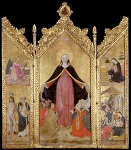 Tríptico da Madonna da Misericórdia de Gottardo Scotti