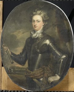 Retrato do primeiro Conde de Albemarle de Gottfried Kneller (copy after)
