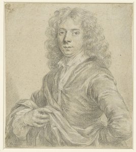 Retrato de Steffan Wolters, coleccionador em Amesterdão de Gottfried Kneller