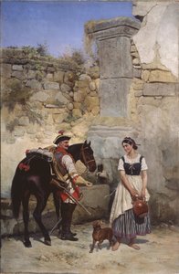 Cena no poço, 1890