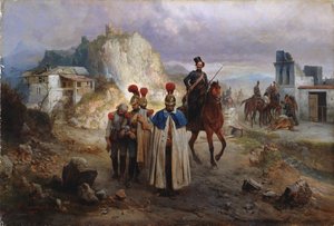 Os franceses cativos em 1814, 1885