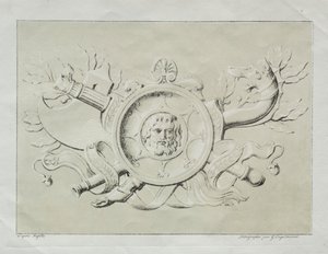 Imprimir cópias litográficas: A trophee, c. 1816. de Gottfried or Godefroy Engelmann