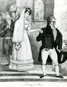 O casamento da conveniência, 1822