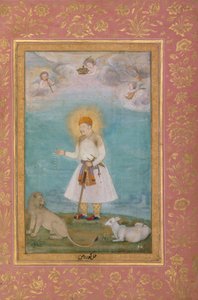 Akbar com Leão e Bezerro, c.1630