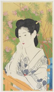 Em um Hot Springs Inn, em julho de 1920 de Goyo Hashiguchi