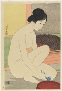 Mulher no banho, outubro de 1915