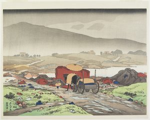 Yaba Valley, 1918 de Goyo Hashiguchi
