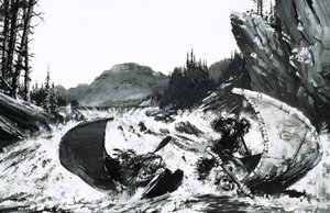 Alexander Mackenzie inicia a sua missão de encontrar uma rota para atravessar o Canadá com uma viagem pelo rio de arrepiar os cabelos