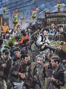 Crooked Kingdom (guache sobre papel) de "Soapy" Smith (1860-98)