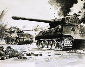 Tanques nas ruas de Graham Coton