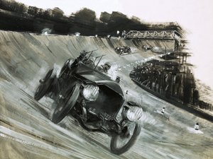 Corrida de automóveis não identificada de Graham Coton