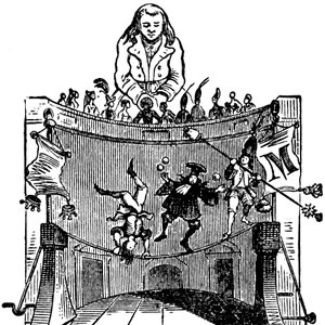 Ilustração para "As Viagens de Gulliver", escrita por Jonathan Swift