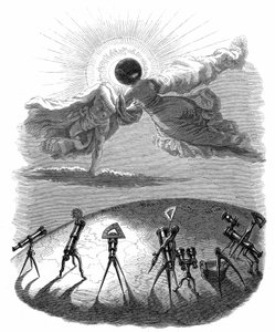 Ilustração para o romance "Un Autre Monde" de Henri Fournier