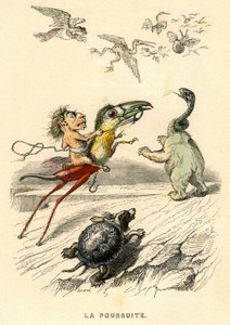 Ilustração para o romance "Un Autre Monde" de Henri Fournier