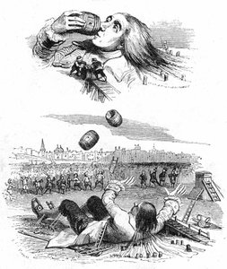 Ilustração para "As Viagens de Gulliver", escrita por Jonathan Swift