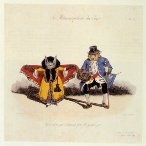 Pessoas que não gostam do grande dia de 1854 de Grandville