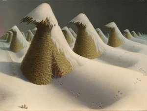 Janeiro, 1940-41 de Grant Wood