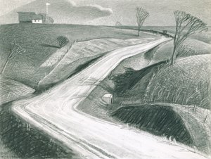 Março de 1940 (carvão no papel)