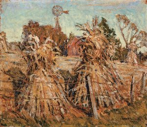 O campo de milho de Grant Wood