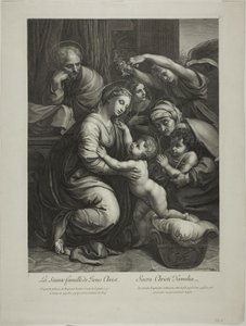 Sagrada Família de Jesus Cristo de Gérard Edelinck
