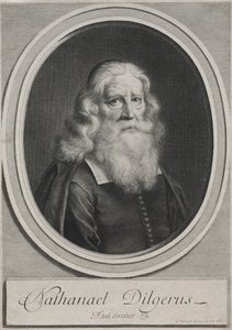 Nathanael Dilgerus, Ministro de Danzig, 1683. de Gérard Edelinck