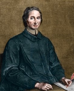 Retrato de Nicolas Malebranche (1638-1715), filósofo francês.