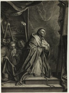 São Carlos Borromeu de Gérard Edelinck