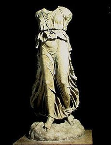 Figura da Nike, personificação da vitória de Greek