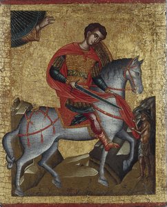 São Martinho, c. 1500. de Greek icon.