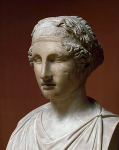 Retrato de Sapho (escultura de mármore)