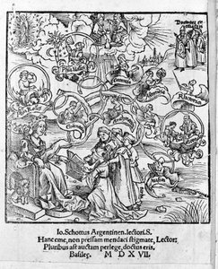The Liberal Arts: the Trivium and the Quadrivium - in "Margarita Philosophica" de Gregor Reisch (1467-1525). Bale