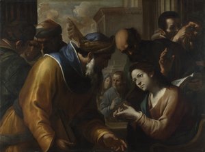 Cristo disputando com os médicos, década de 1660 de Gregorio Preti